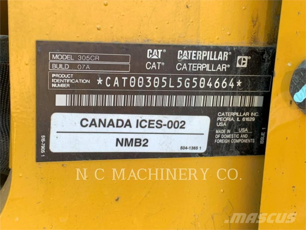 CAT 305 CRCB Bageri guseničari