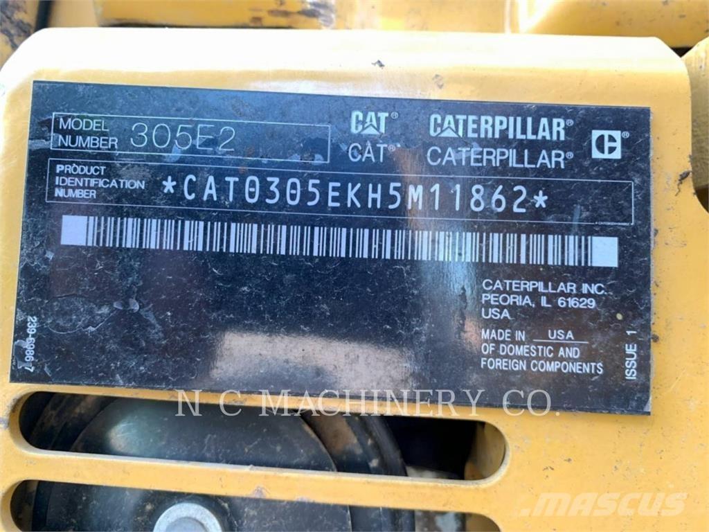 CAT 305E2 CRCB Bageri guseničari