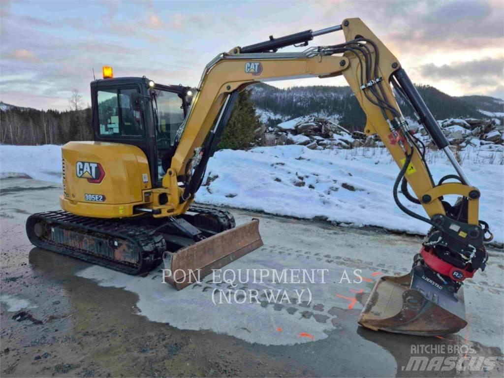 CAT 305E2CR Bageri guseničari
