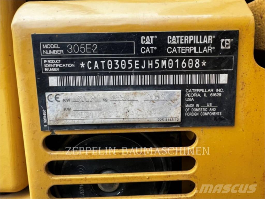 CAT 305ECR Bageri guseničari