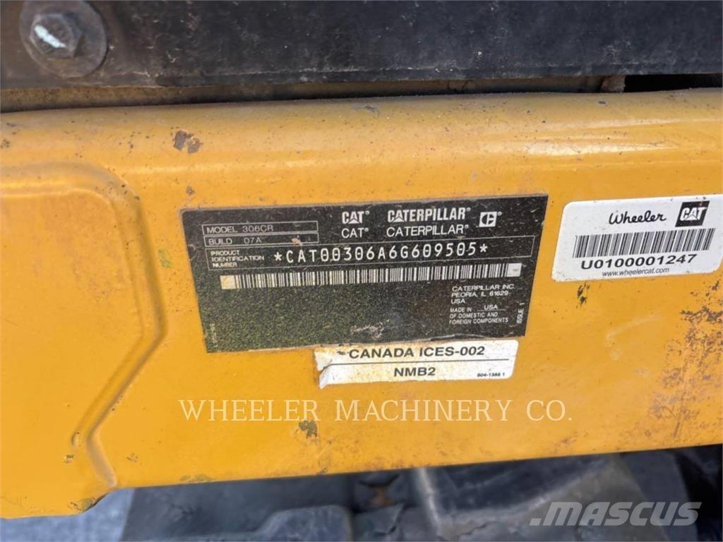 CAT 306 C3 TAQ Bageri guseničari