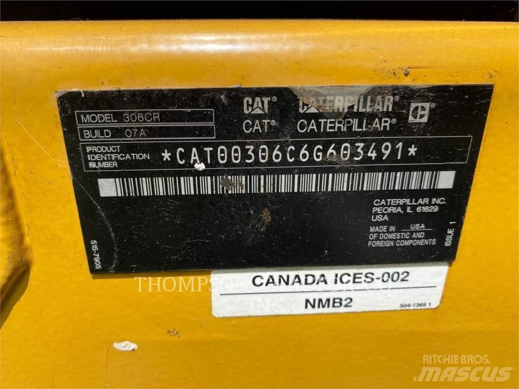CAT 306CR Bageri guseničari