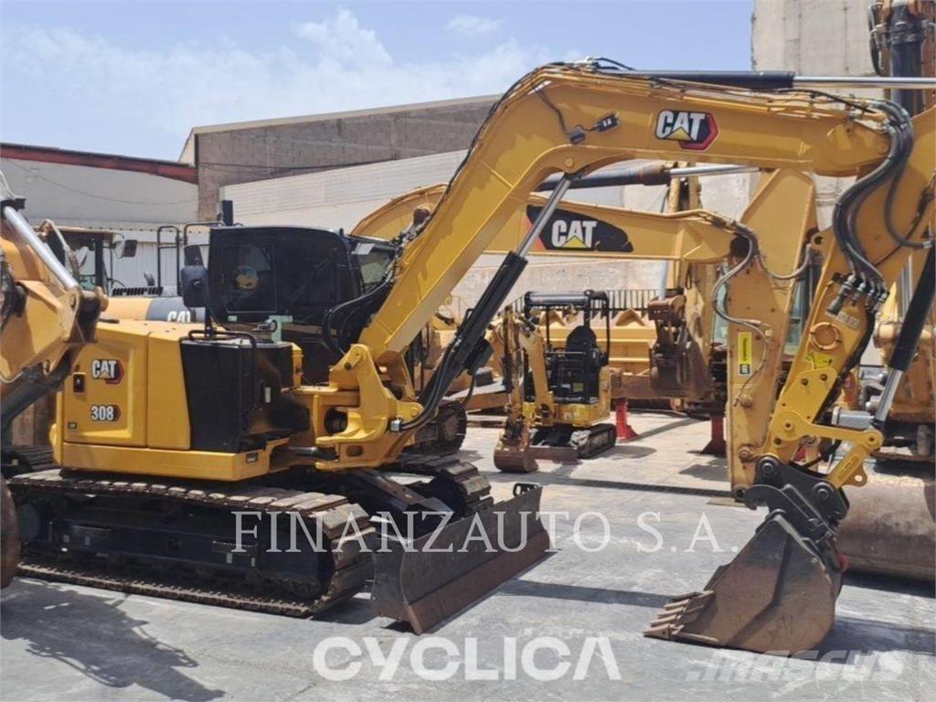 CAT 308 CR Bageri guseničari