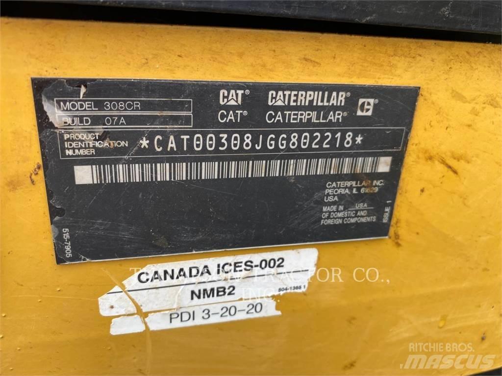 CAT 308CR Bageri guseničari