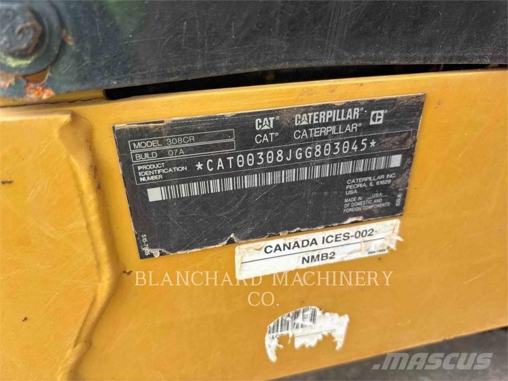 CAT 308CR Bageri guseničari
