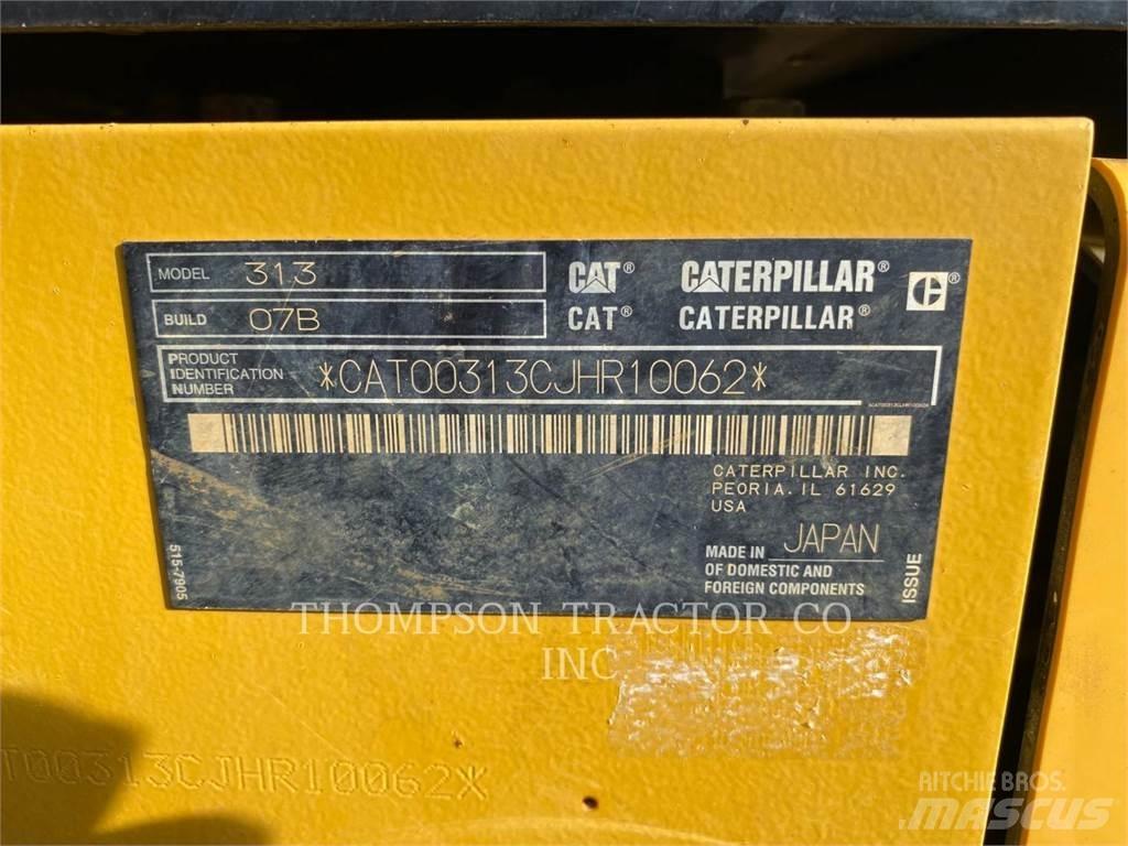 CAT 313 Bageri guseničari