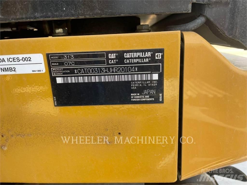 CAT 313 CF Bageri guseničari