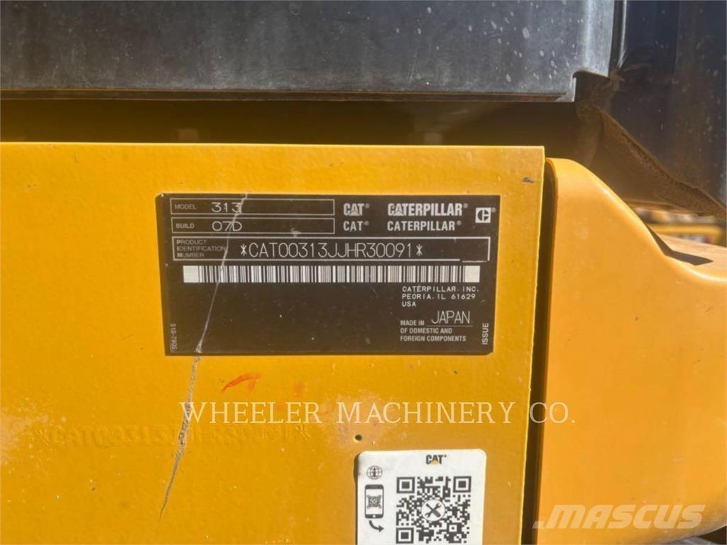 CAT 313 TH Bageri guseničari