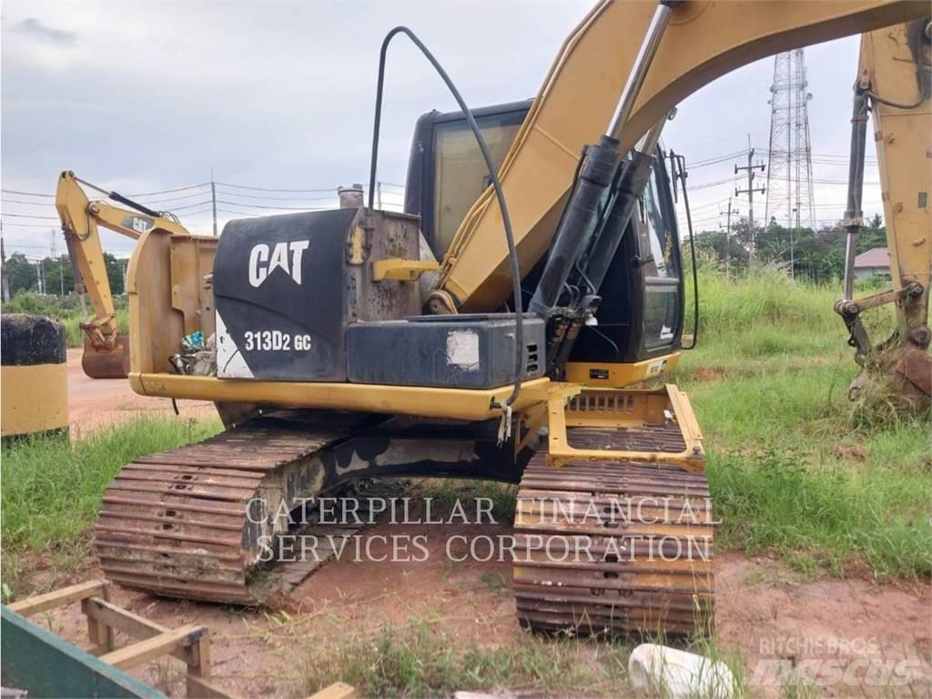 CAT 313D2GC Bageri guseničari