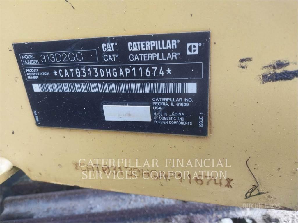 CAT 313D2GC Bageri guseničari