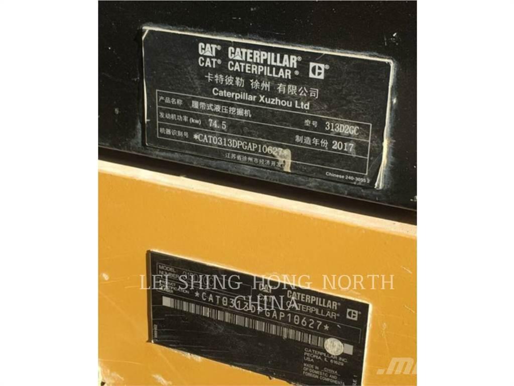 CAT 313D2GC Bageri guseničari