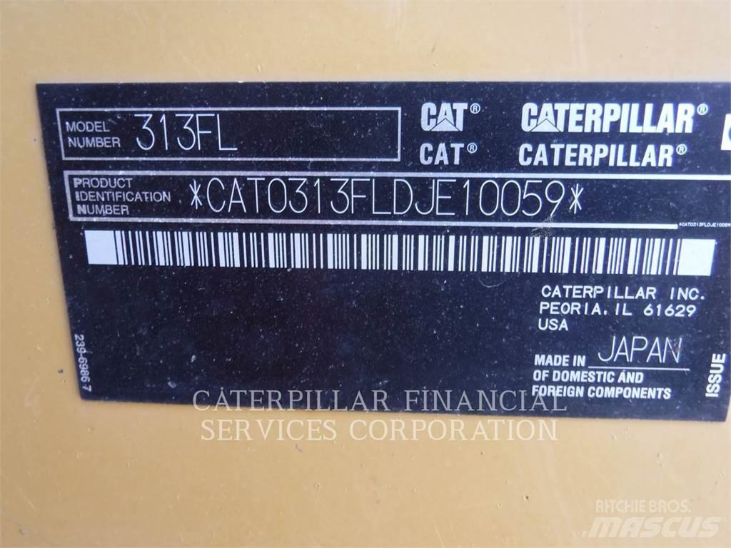 CAT 313FL Bageri guseničari