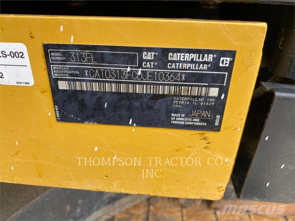 CAT 313FL Bageri guseničari