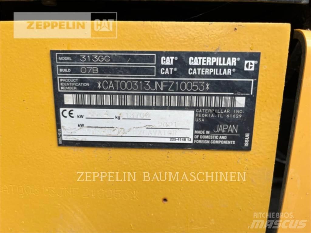 CAT 313GC Bageri guseničari