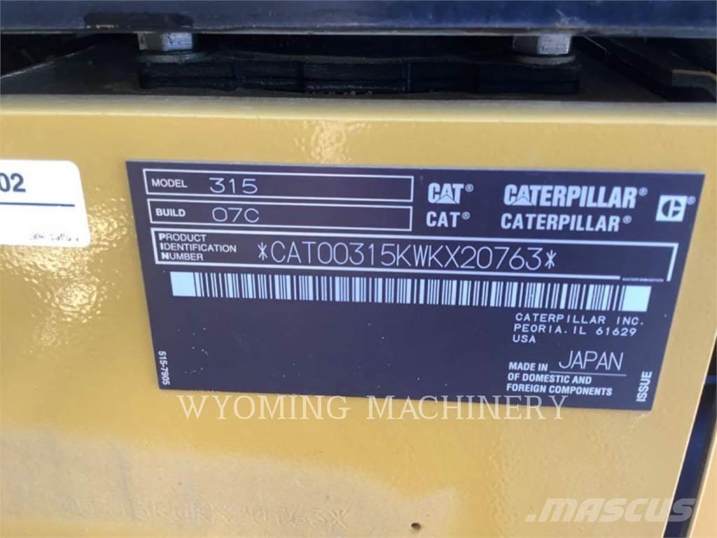 CAT 315 Bageri guseničari