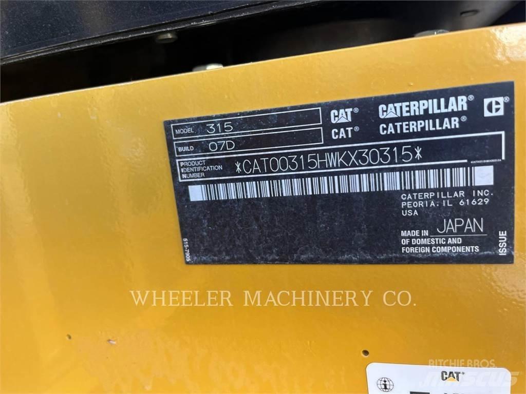 CAT 315 CF Bageri guseničari