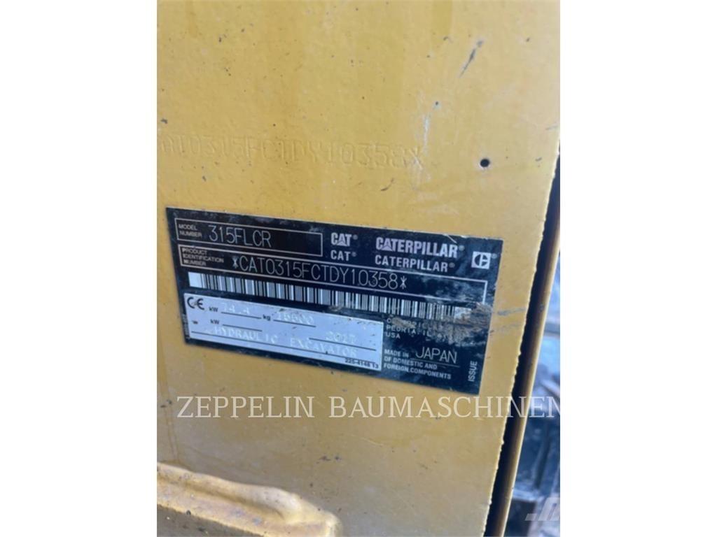 CAT 315FL Bageri guseničari