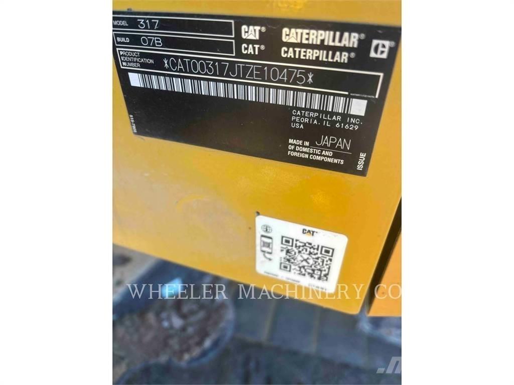 CAT 317 CF Bageri guseničari
