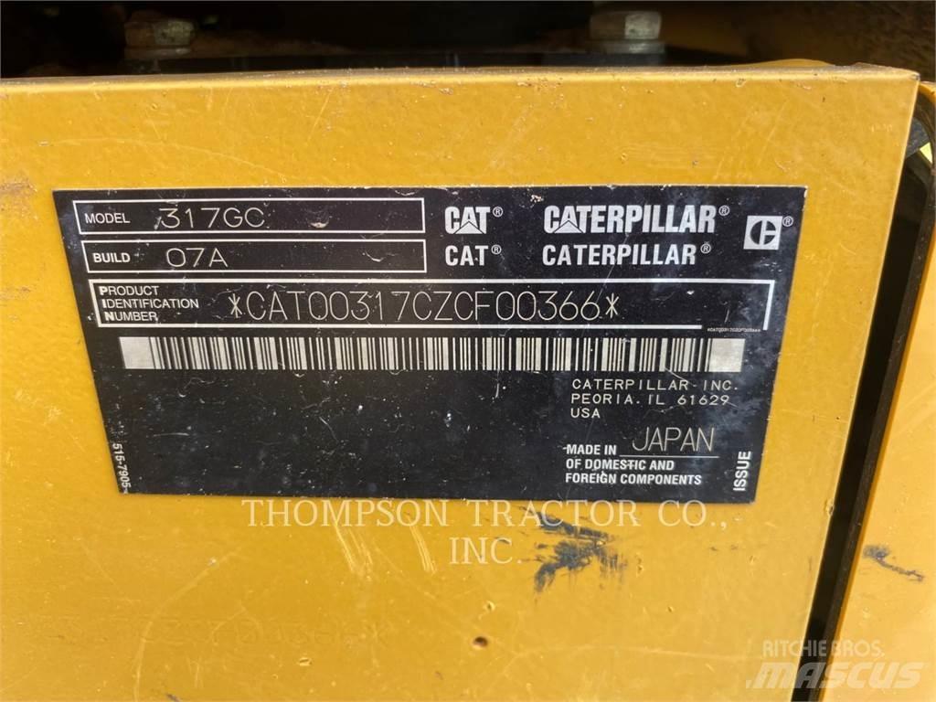 CAT 317 GC Bageri guseničari