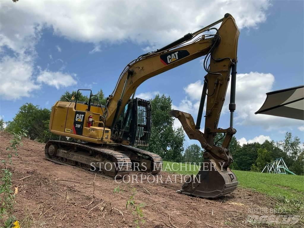 CAT 318FL Bageri guseničari