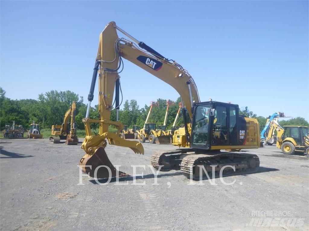 CAT 318FL Bageri guseničari