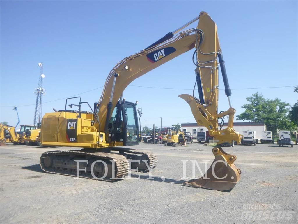 CAT 318FL Bageri guseničari
