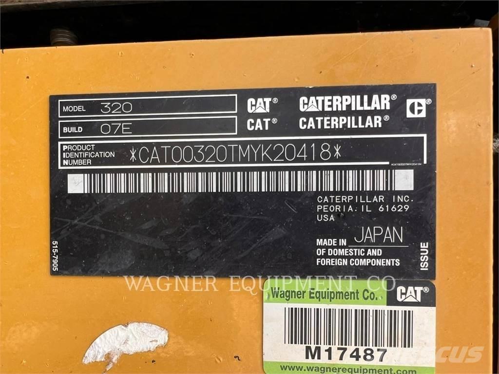 CAT 320 Bageri guseničari
