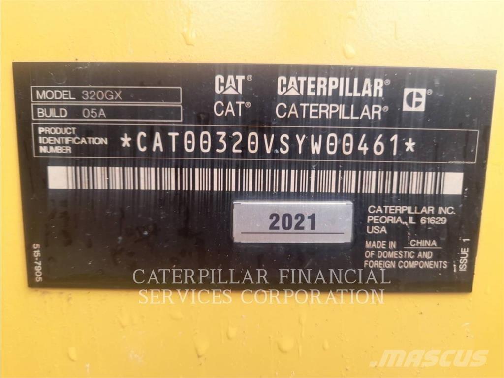 CAT 320-05GX Bageri guseničari