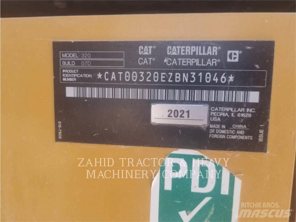 CAT 320-07D Bageri guseničari