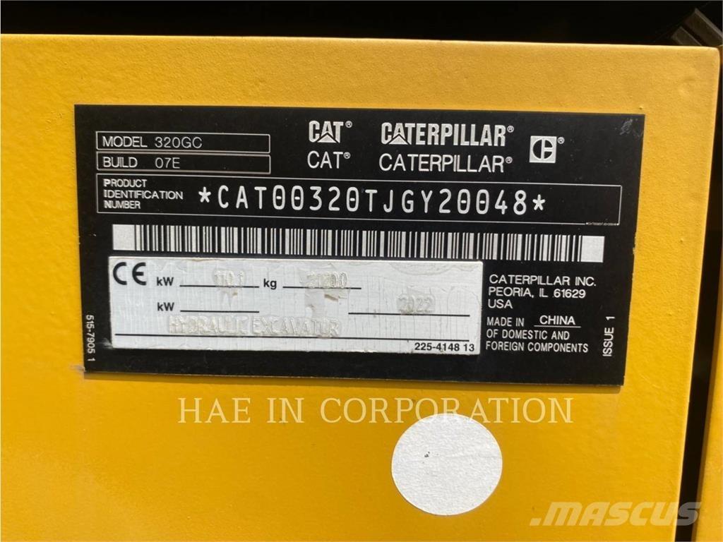 CAT 320-07GC Bageri guseničari
