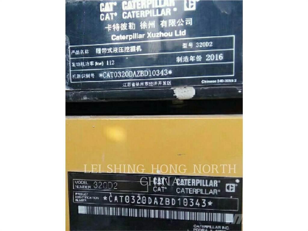 CAT 320D2 Bageri guseničari