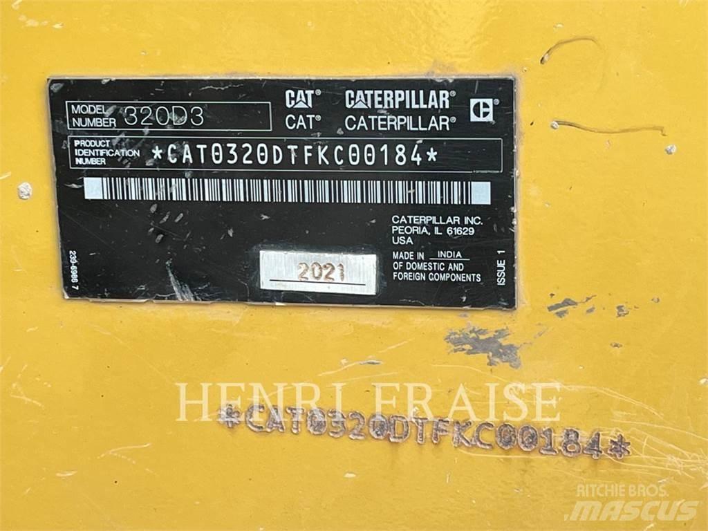 CAT 320D3 Bageri guseničari