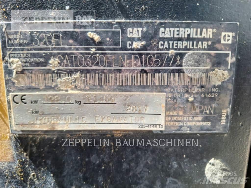 CAT 320FL Bageri guseničari