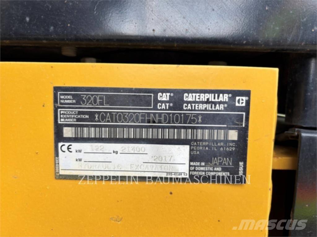 CAT 320FL Bageri guseničari