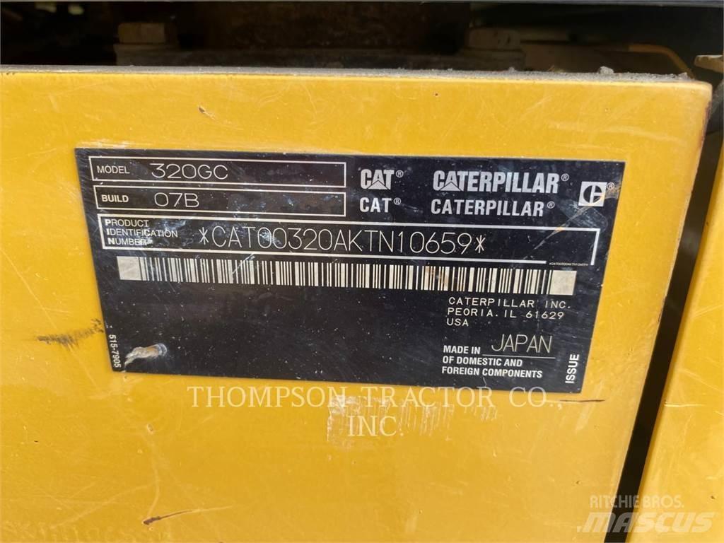 CAT 320GC Bageri guseničari