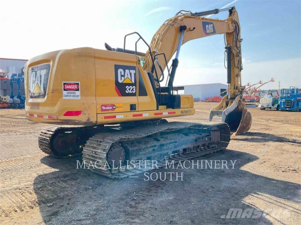 CAT 323-07 Bageri guseničari