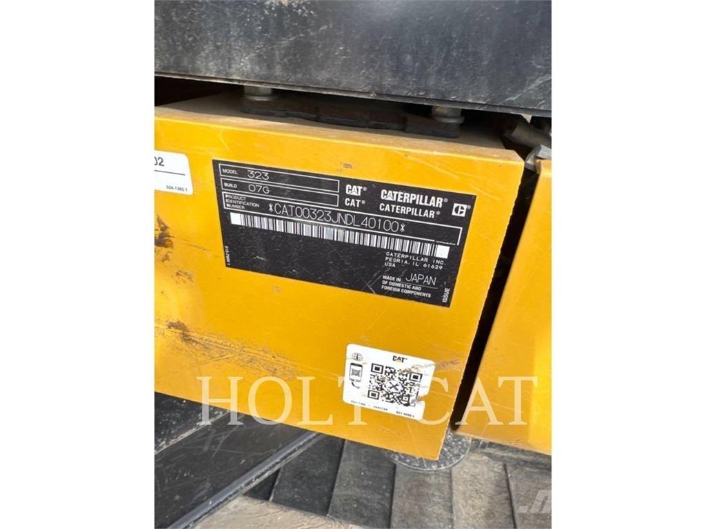 CAT 323 TC Bageri guseničari