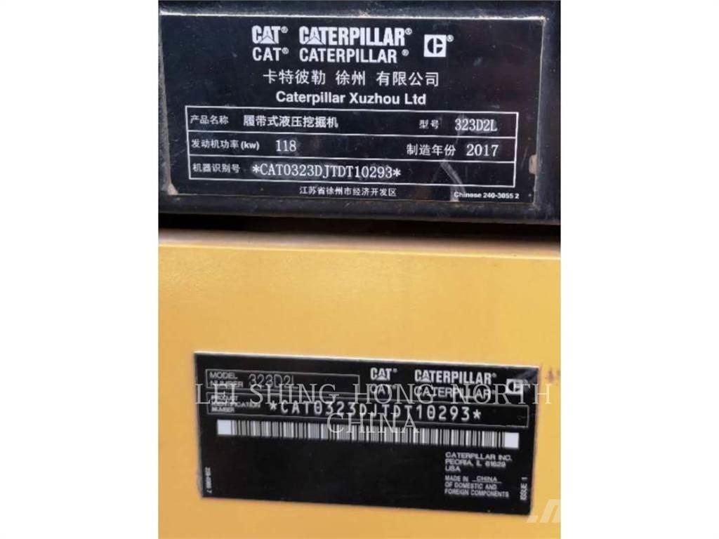 CAT 323D2L Bageri guseničari