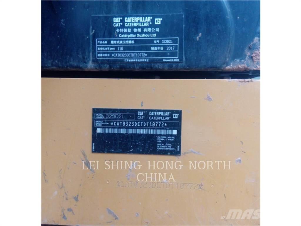 CAT 323D2L Bageri guseničari
