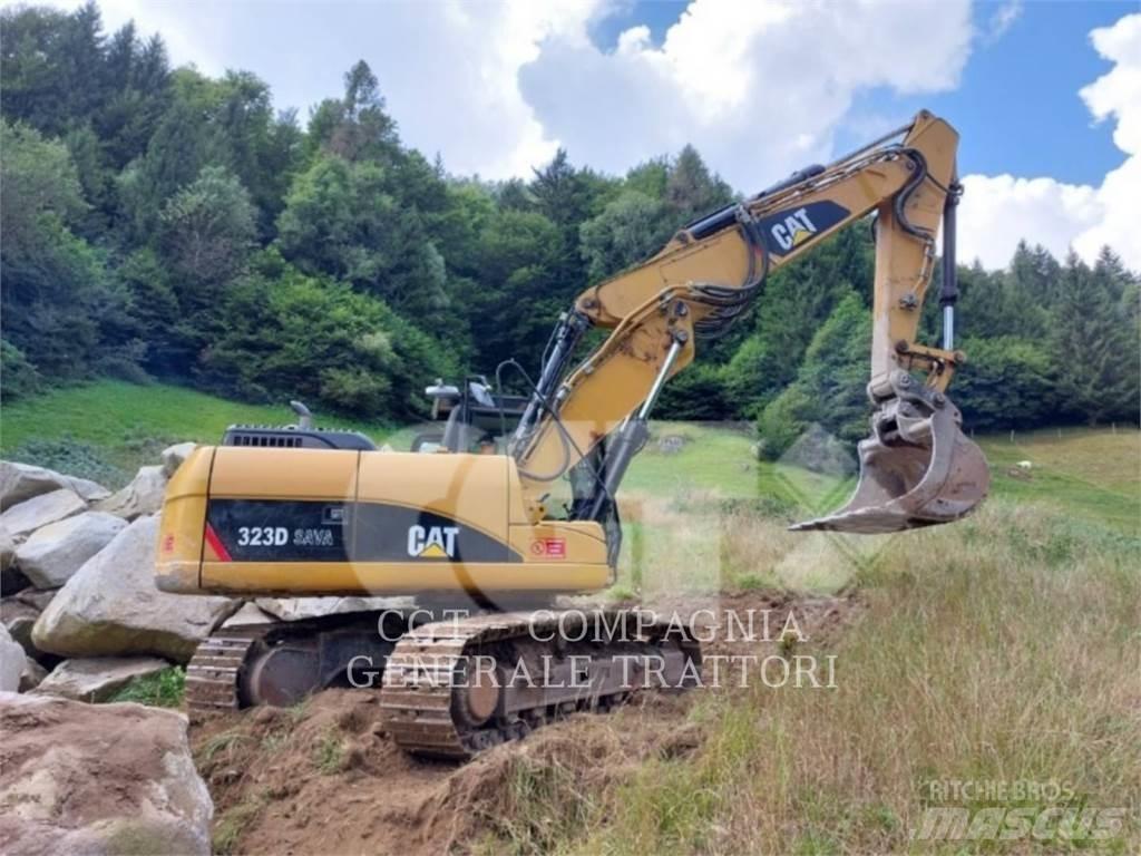 CAT 323DSA Bageri guseničari