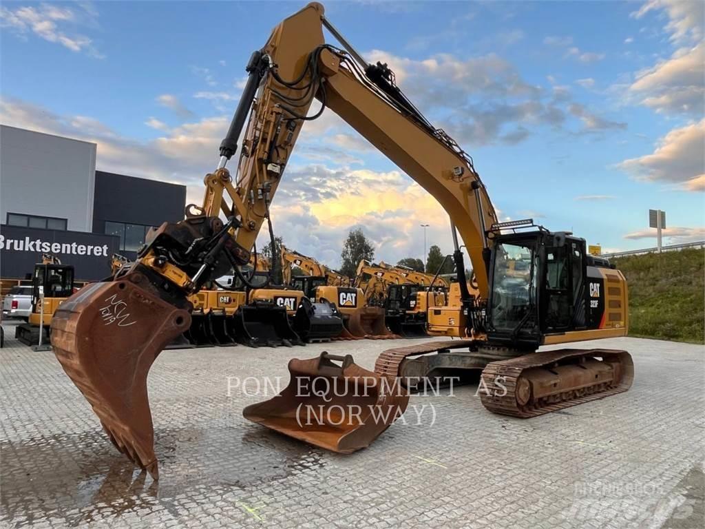 CAT 323FL Bageri guseničari