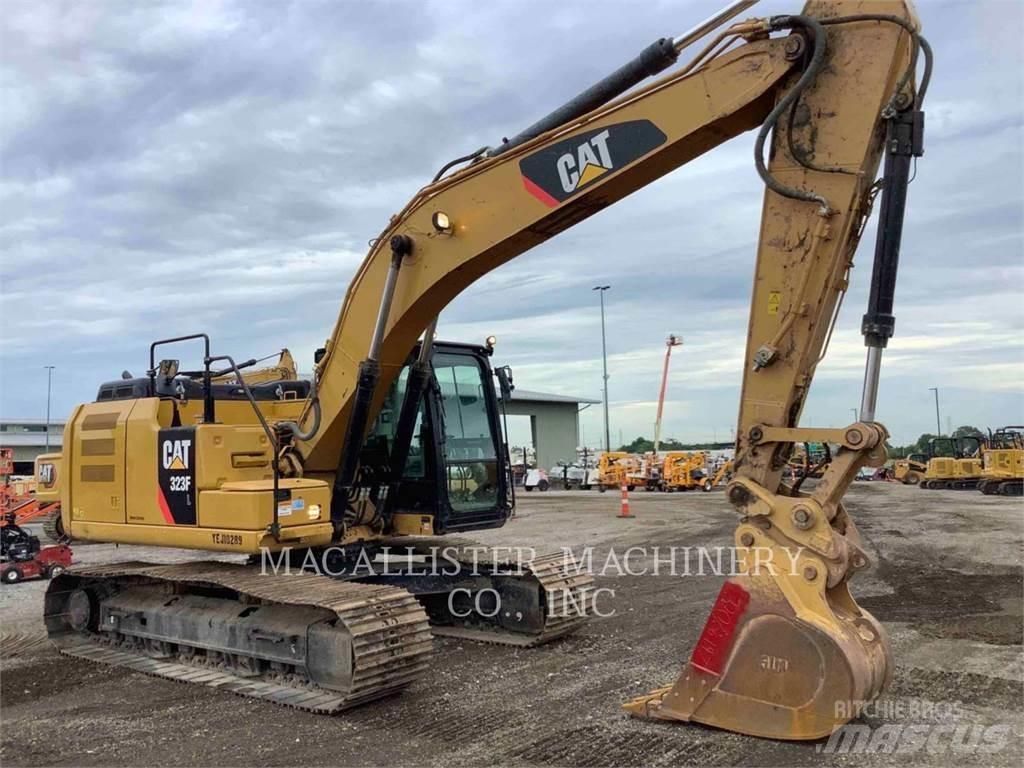 CAT 323FL Bageri guseničari