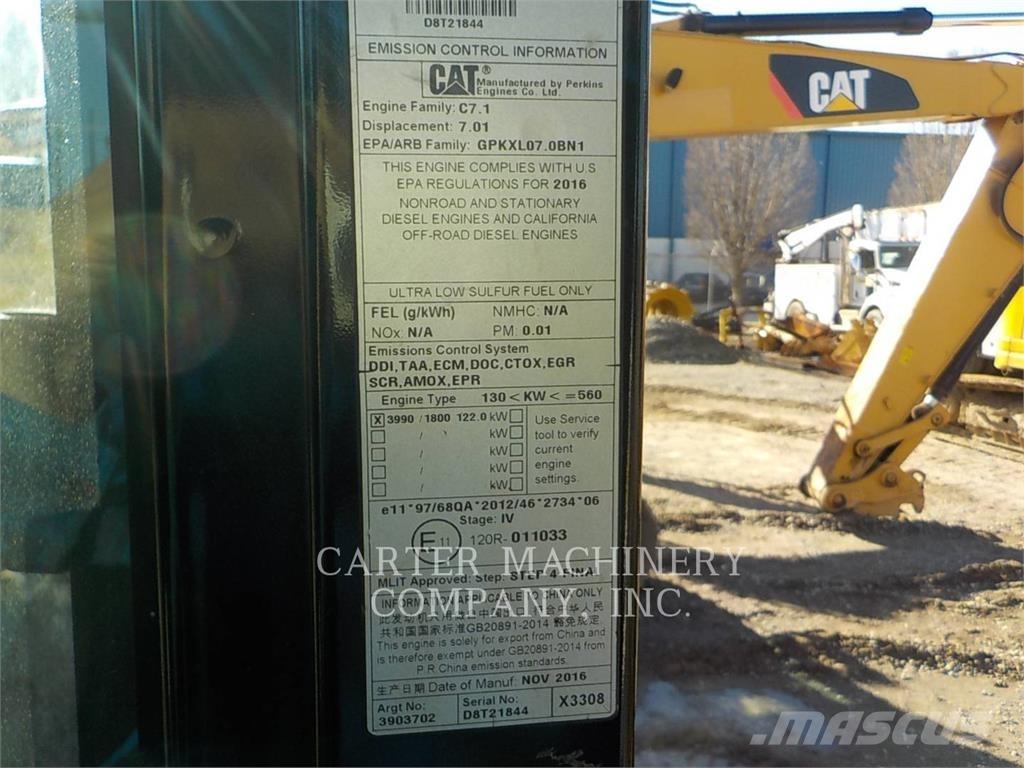 CAT 323FL Bageri guseničari