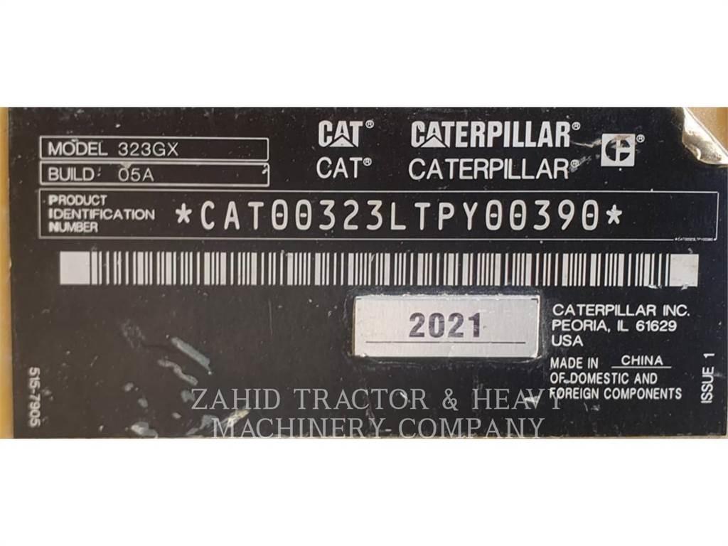 CAT 323GX Bageri guseničari