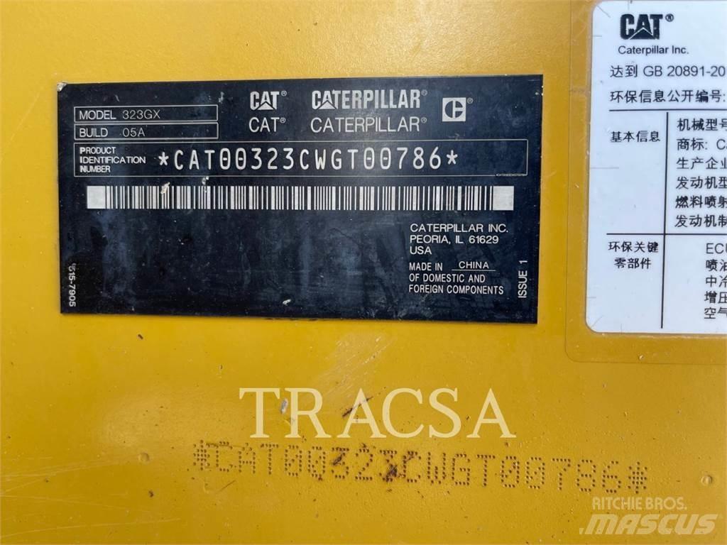 CAT 323GX Bageri guseničari