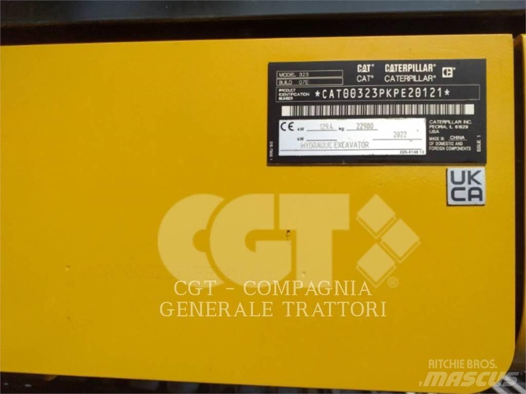 CAT 323LN Bageri guseničari