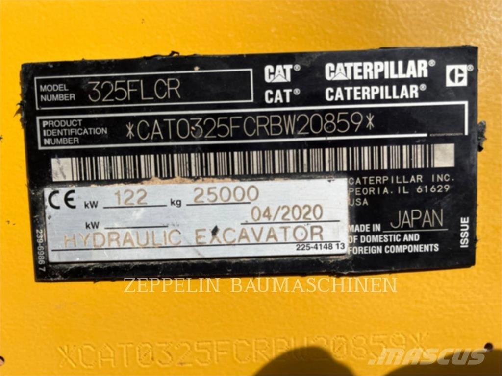 CAT 325FL Bageri guseničari