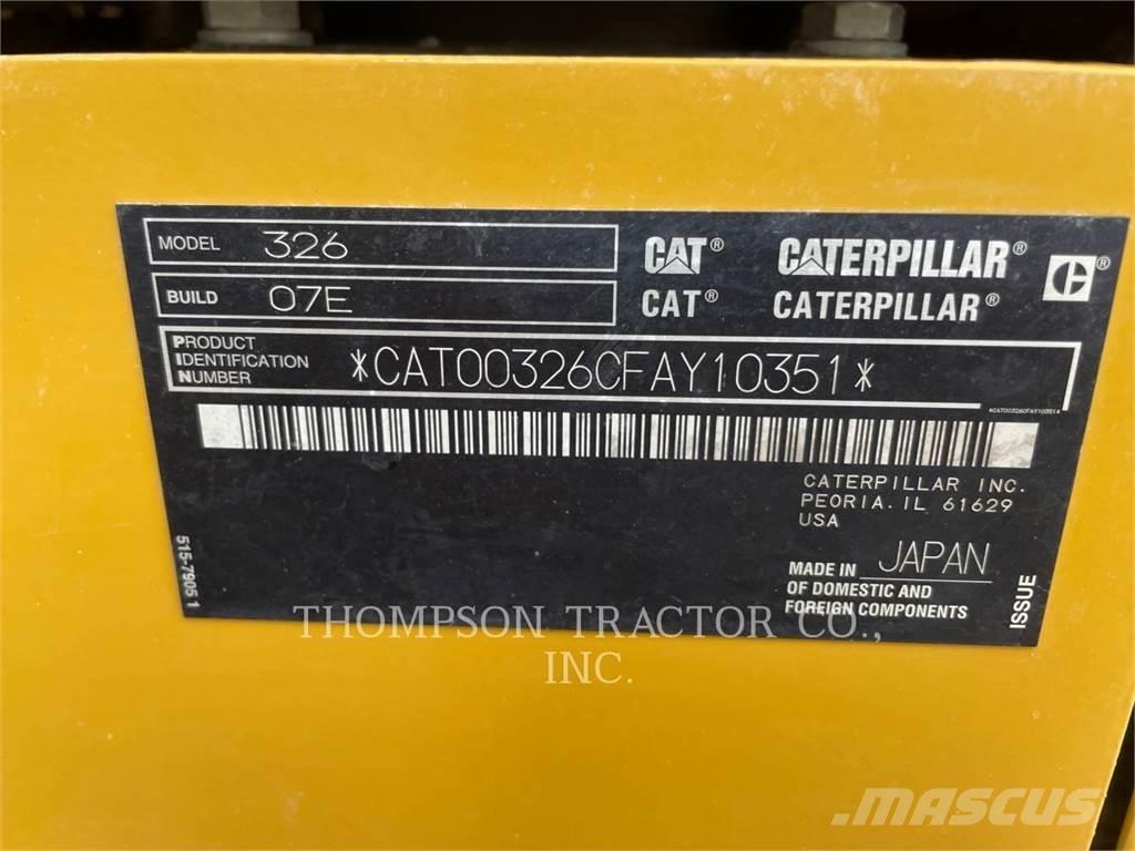 CAT 326 Bageri guseničari