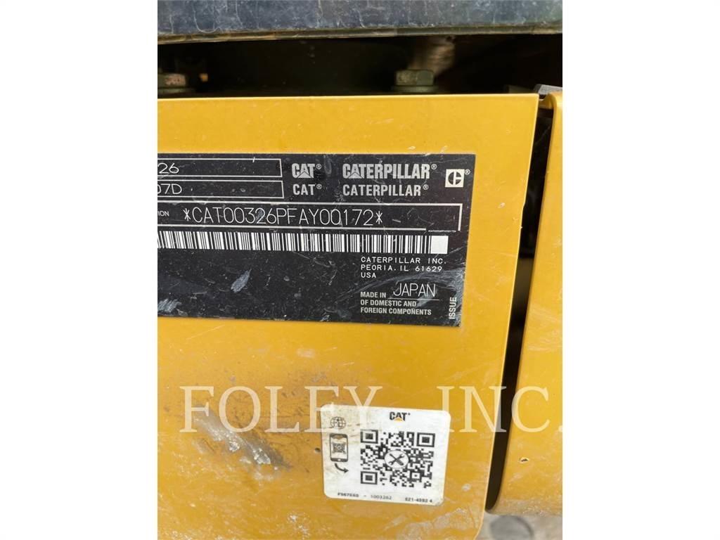 CAT 326-07 Bageri guseničari