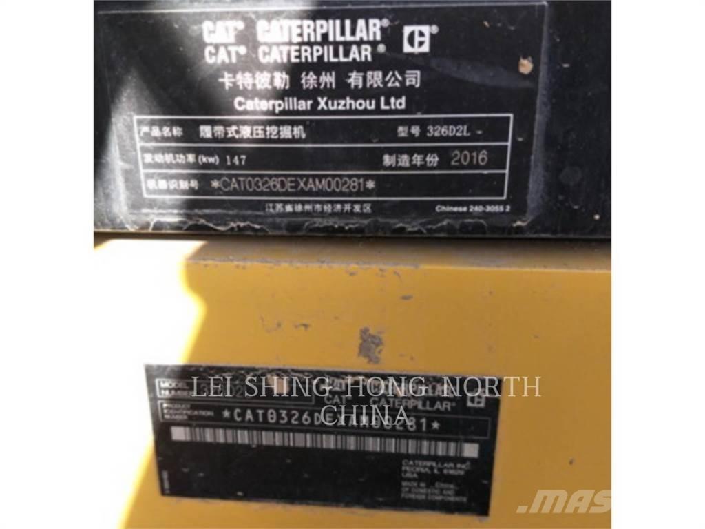 CAT 326D2L Bageri guseničari